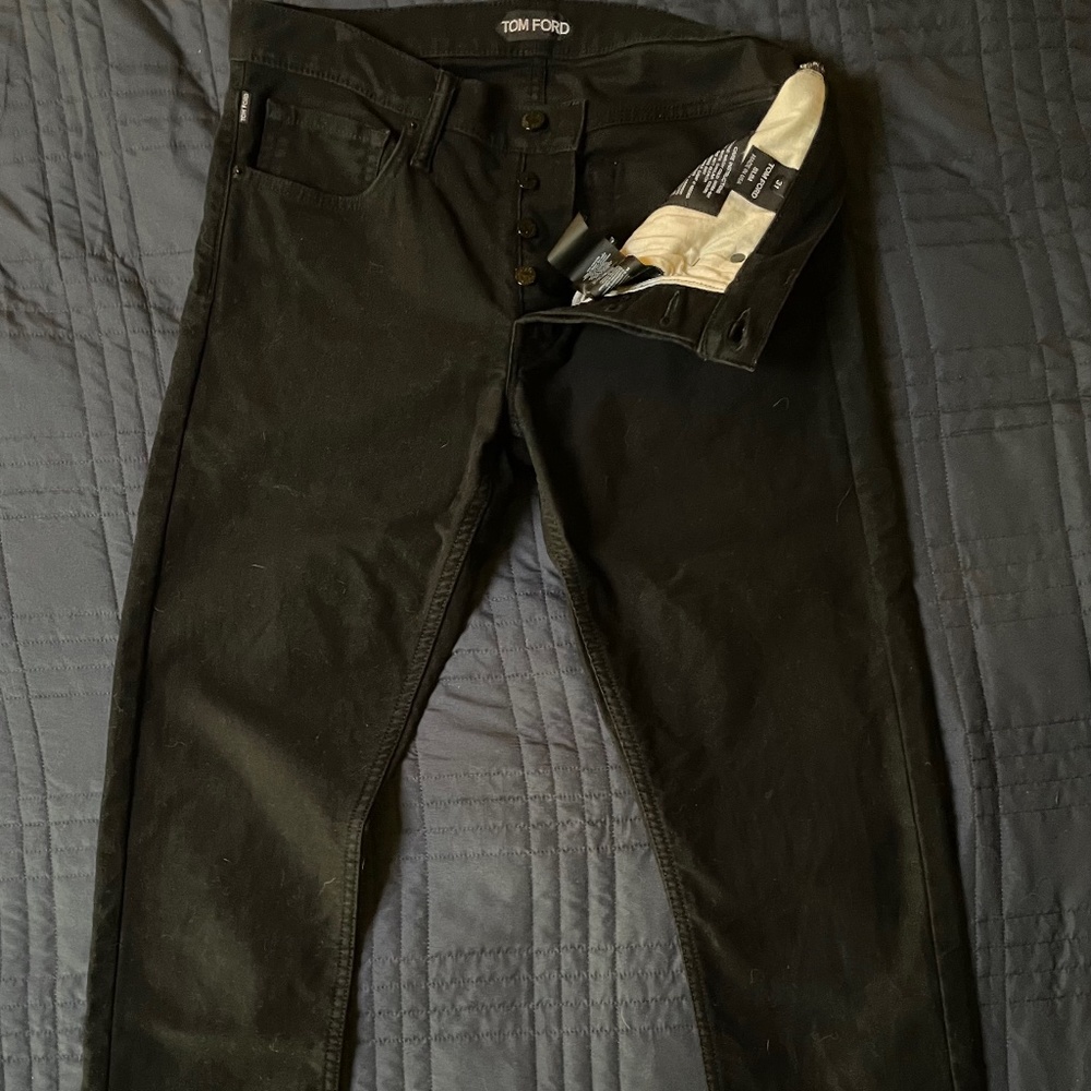 Tom Ford Jeans, 31 Slim, Black